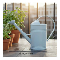 Long Spout Watering Can Retro Design Garden Water Can Thickened Body Watering Jug for Indoor, Outdoor, Balcony