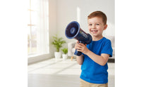 LED Lights Sound and Light Megaphone Siren Mode Toy Megaphone Handheld Design Children's Loudspeaker Toy Easy to Use for 3+, Role Play, School Performance, Party