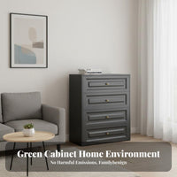 Large Capacity Minimalist Multi-Drawer Cabinet Modern Design Multi-Compartment Credenza adaptable Use Storage Furniture sturdy Construction for Apartment Dwellers, Homeowners, Office Workers, Living Room, Bedroom, Hallway