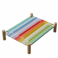 Summer Use Cooling Dog Bed Easy to Clean Breathable Pet Bed for Indoor