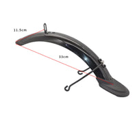 Extended Tail Design Full Coverage Mudguard Dirt Resistant Electric Bike Mudguard Long-Lasting