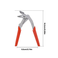 Stainless Steel Automotive Panel Clip Pliers Damagesafe Car Clip Removal Pliers Non-Slip Grip Plastic Fastener Remover Ergonomic Handle for Mechanics