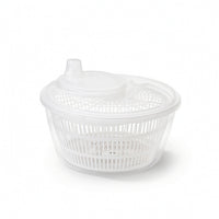Manual Salad Dryer with Basket Perforated Vegetable Dryer Efficient Lettuce Dryer Dishwasher Safe for Meal Prep