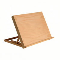 Portable Wooden Tabletop Easel Compact Tabletop Painting Easel Easy to Store Drawing Stand Stable for Artists, Students, Beginners, Home Workspace, Studio, Classroom