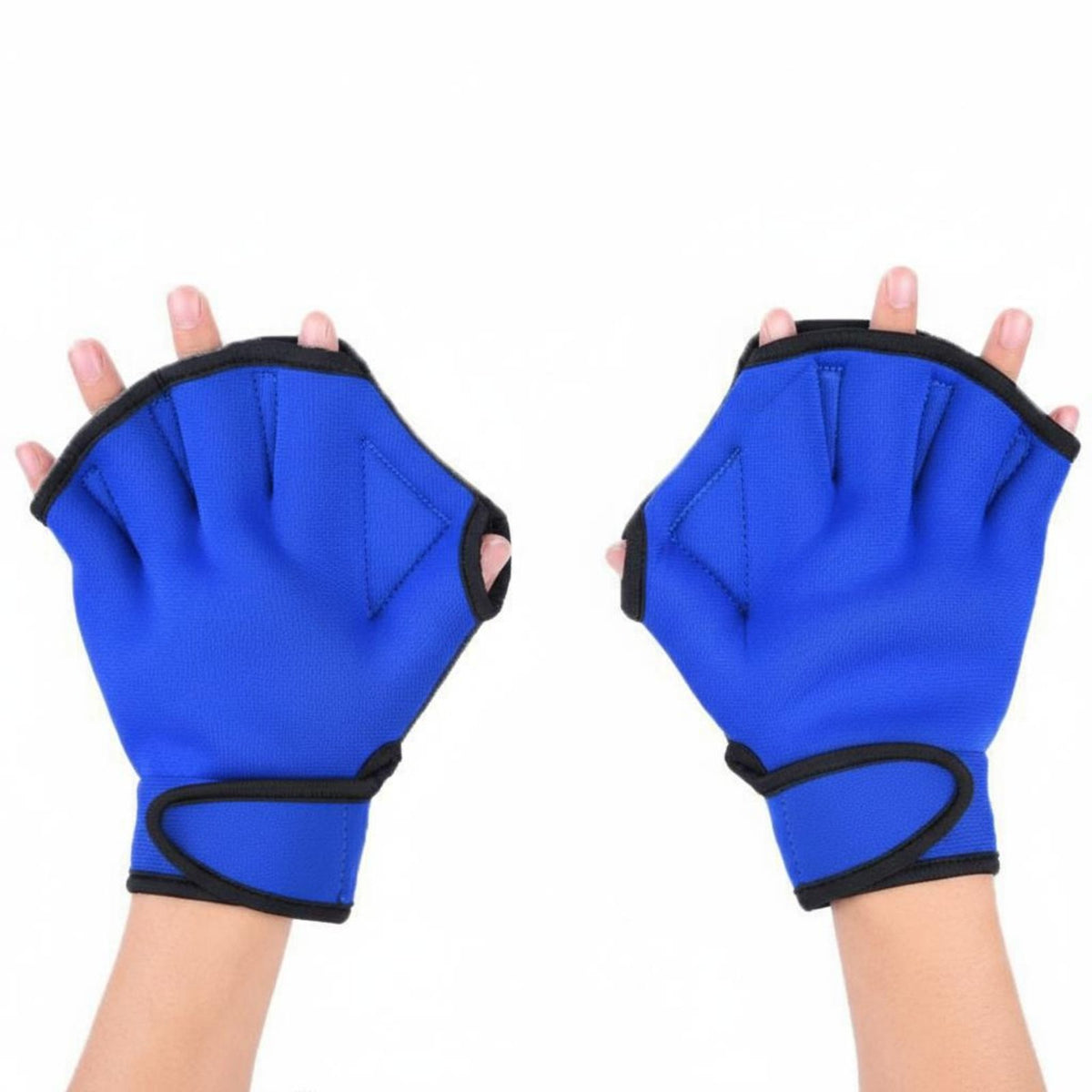 2 Pieces Keeps Hands Warm Webbed Swimming Gloves Non-Slip Neoprene Diving Gloves Skin-Friendly for Swimmers, Athletes, Snorkeling, Pool