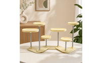 Multi-Level Figurine Display Rack 6-Tier Figurine Display Shelf Stable Holder Sturdy for Collectors