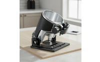 Sturdy Trim Router Base Stable Support Adjustable Router Base Precision Cutting Power Tool Accessory Easy to Install for Woodworkers, Carpenters