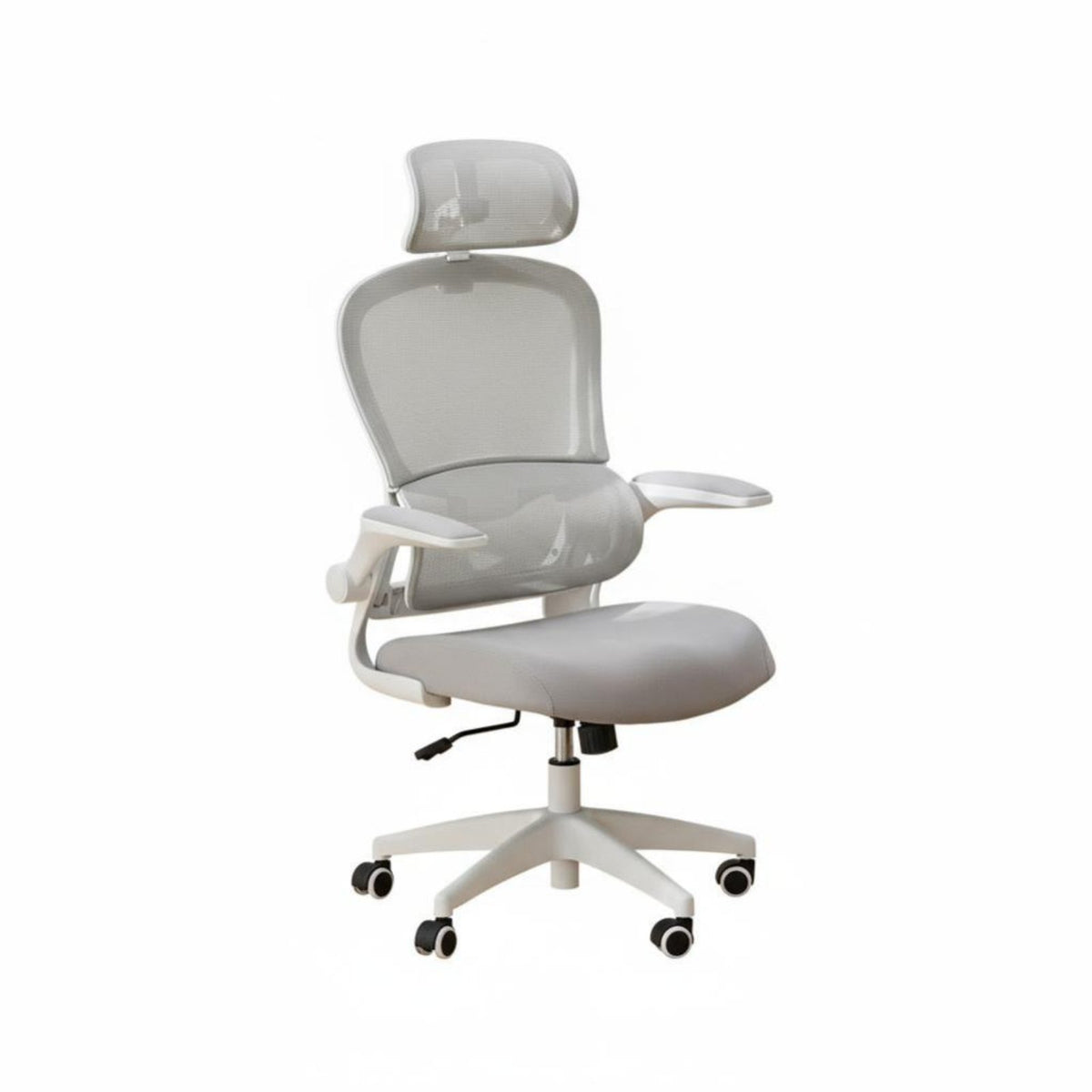 Petite Size Suitable Ergonomic Mesh spine Chair 360° rotate Rolling Meshspine Armchair Adjustable Height Computer Seat Support for Students, Remote Workers, Adults, Study Room, Dormitory, Bedroom
