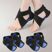 Heel Cover with Gel Silicone-Lined Cushioned Footwear Comfortable for Recovery