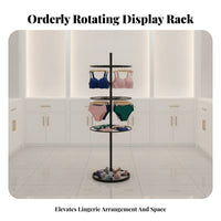 Open Frame Rotating Display Stand Iron Rotating Display Rack Socks Stand