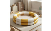 Air Valve Double-Band Pool Low-Height Round Inflatable Pool Wide Basin Water Play Item Soft Padded Bottom