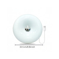 Stepless Dimmable Donut Lamp Decorative LED Table Lamp Glossy Ambient Light Cute for Bedroom