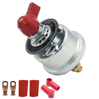 Battery Disconnect Switch 300A Battery Switch with Lugs Heavy-Duty 12V-48V for RV, Marine