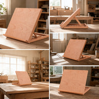 Tabletop Easel Beechwood Desktop Easel Space Saving Tabletop Sketching Surface Stand Artists, Students, Desk