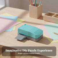 Picture Game Machine Child-Safe DIY Game Cutter DIY Picture Game Cutter Personalize Your Puzzles Great Gift Suggestion