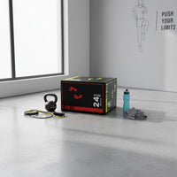 Soft Plyometric Box Full Body Workout Soft Jump Box Anti Slip Fitness Equipment for Adults, Kids, Home, Gym