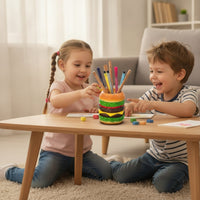Cute Hamburger Pen Holder Decorative Burger Pencil Holder Practical Pen Stand Stylish for Students