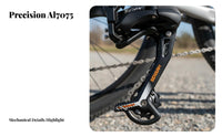 6 Pieces 11 Speed Mountain Bike Groupset CNC Machined Mountain Bike Derailleur Gear Selector Groupset 11 Speed Bike Drivetrain