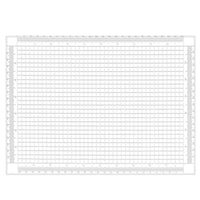 Craft Mat for Stencil Stamp Multipurpose clear Ruler Mat Inch, Metric, and Angled Markings Art Supply for Desk