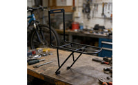 Bike Front Fork Rack Wide Compatibility Front Fork Cargo Rack Easy to Install Bike Adventure Carrier for Bikepackers, Commuters, Bikepacking