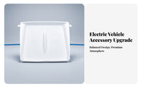 Easy-to-Clean Electric Vehicle Console Charging Pad Car Accessory Ribbed Texture
