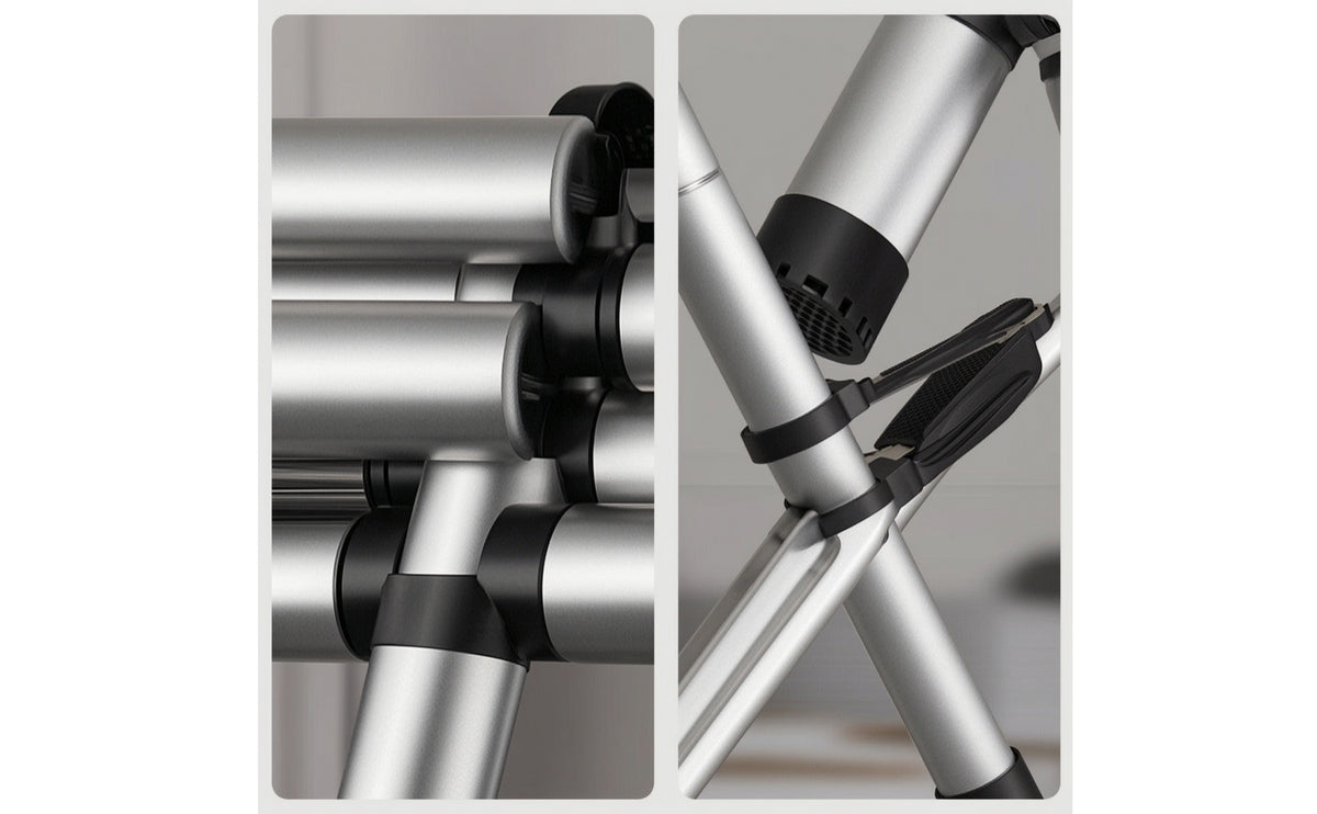 Telescopic Ladder Extendable Ladder Portable for Electricians, Contractors, Home Maintenance, Roof Access, Construction Sites