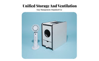 Bird Husk Separator Easy To Purified Avian Cleaner Machine Adjustable Fan Speed Parrot Food Dehusker
