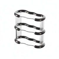 Multi Layer Desktop Beauty Organizer Elegant Design Tiered Makeup Stand Long-Lasting for Dresser