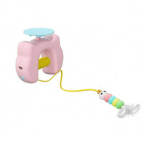 Interactive Door Hanging Cat Toy Hands-Unattended Retractable Cat Toy Elastic Replaceable for Apartments