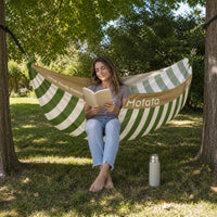 MOTATA Outdoor Lightweight 3-Person Family Camping Hammock with Anti-Tip Design