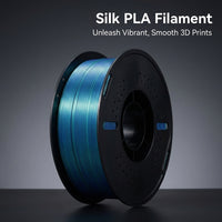 PLA Filament Bundle 1.75mm, Multicolor 1KG Spool for Printer, Shiny Material Desktop Figurine Office Display Shelf Decoration