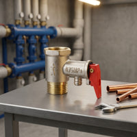 Relief Control Threaded Pressure Relief Control with Lever Easy to Install for Home Repair Hobbyists