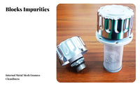 Hydraulic Oil Tank Cap High Filtration Efficiency Hydraulic Tank Breather Cap Easy to Install Machinery Component for Excavators, Industrial Settings