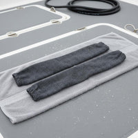 2 Pieces Wear Resistant CCR Hose Protector Elastic Abrasion-Resistant Hose Sleeve Safeguarding Breathable Cloth for Technical Divers