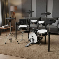 Trigger Cymbals Electronic Drum Set Realistic Feel Electronic Drum Kit for Children, Beginners, Home