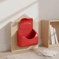 Childrens Mailbox Educational Kids Playhouse Letterbox Encourages Creativity Childrens Letter Box for Young Children, Backyard