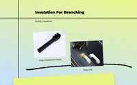 Waterproof outdoor T-Branch Connector
