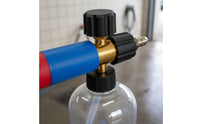 Solid Brass Central Core Foam Cannon Clog-Resistant Soap Cannon