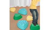 5 Pieces Kids Balance Stepping Stones Indoor & Outdoor Use Sensory Training Stability Stones Lightweight Colorful Obstacle Course Blocks