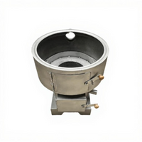 Cast iron stove liner, smokeless