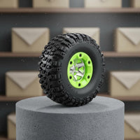 2 Pieces 12427 Replacement Tire Easy to Install RC Replacement Tires Abrasion Resistant remoted Control Truck Tire for Outdoor