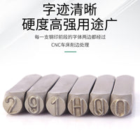 High Carbon Steel Number and Letter Punch Set 0-9 A-Z for Marking
