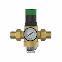 Double Union Pressure Reducing Water Control Device Stainless Steel Strainer Plumbing Hardware Environmentally Compliant