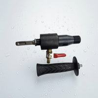 Feed Water Adapter with Shut-off Control Assembly Leak Water Feed Adapter with Control Assembly Quarter-Turn for Contractors, Renovation