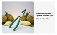 Durian Unseal Er Tool Easy to Use Durian Shell Splitter Fruit Ing Pliers Labor-Saving Kitchen Gadget Stainless Steel Blade