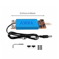 Single-Hand Operation 18650 Battery Soldering Pen Solid Copper Construction Integrated Point Soldering Pen for DIY Enthusiasts