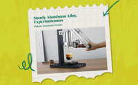Manual Lever Espresso Machine, Portable High-Pressure Brewer