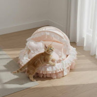 Washable Cat Cradle Bed Cover Friendly Lace Cat Bed