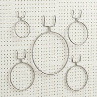 Wall Mount Plant Pot Holder, Circular Plant Pot Bracket Outdoor, Stainless Steel Wall Planter for Garden Fences, Heavy Duty Pot Hanger
