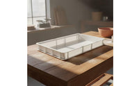 Rectangular Proofing Box with Lid Food-Grade Yeast Box with Lid Translucent Yeast Proofing Container Lidded for Bakers, Bakery, Kitchen